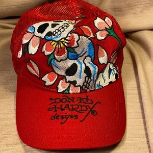 Don Ed Hardy by Christian Audigier trucker hat/cap